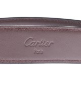 Cartier（カルティエ）ベルト 赤 サイズ:- レディース/2200674139237