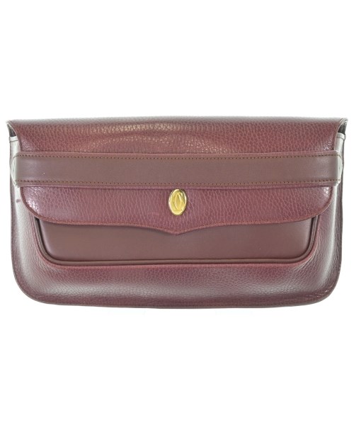 Cartier(カルティエ)クラッチバッグ 赤 サイズ:-/2200678115435