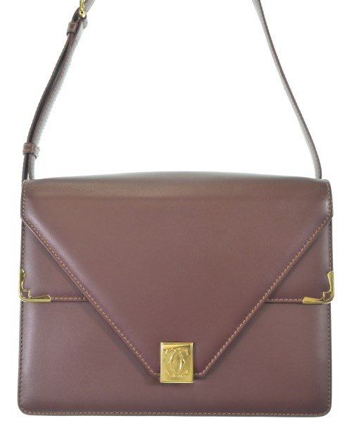 Cartier(カルティエ)ショルダーバッグ 茶 サイズ:-/2200678115497