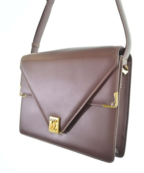 Cartier（カルティエ）ショルダーバッグ 茶 サイズ:- レディース/2200678115497