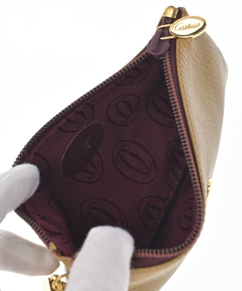 Cartier（カルティエ）ポーチ ベージュ サイズ:- レディース/2200679915164