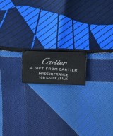 Cartier（カルティエ）バンダナ・スカーフ 青 サイズ:- レディース/2200698902107