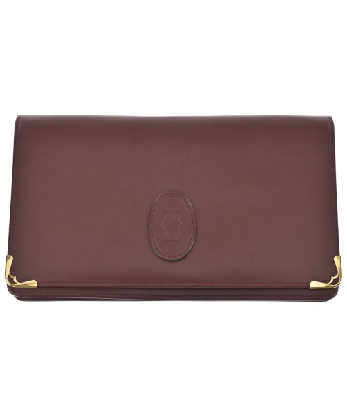 Cartier(カルティエ)クラッチバッグ 赤 サイズ:-/2200649434275