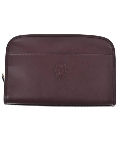 Cartier(カルティエ)クラッチバッグ 赤 サイズ:-/2200649434343