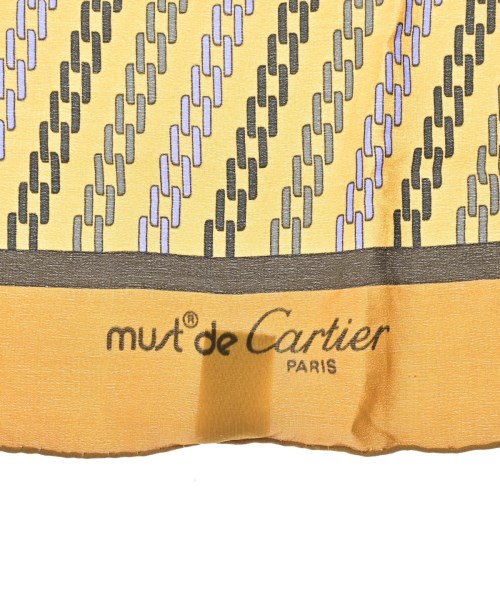Cartier（カルティエ）バンダナ・スカーフ 黄 サイズ:- レディース/2200702519611