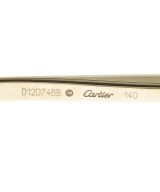 Cartier（カルティエ）メガネ 黒 サイズ:- レディース/2200688166137