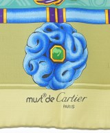 Cartier（カルティエ）バンダナ・スカーフ 緑 サイズ:- レディース/2200687467037