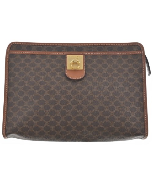 CELINE(セリーヌ)クラッチバッグ 茶 サイズ:-/2200635915078
