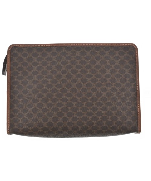 CELINE（セリーヌ）クラッチバッグ 茶 サイズ:- レディース/2200635915078