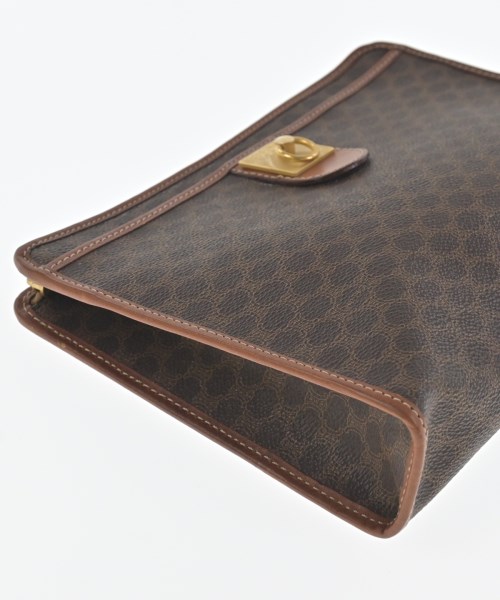 CELINE（セリーヌ）クラッチバッグ 茶 サイズ:- レディース/2200635915078