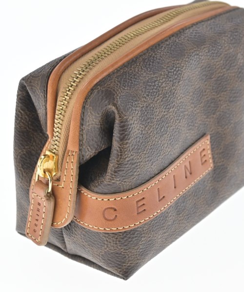 CELINE（セリーヌ）ポーチ 茶 サイズ:- レディース/2200635916167
