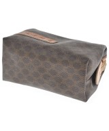 CELINE（セリーヌ）ポーチ 茶 サイズ:- レディース/2200635916167