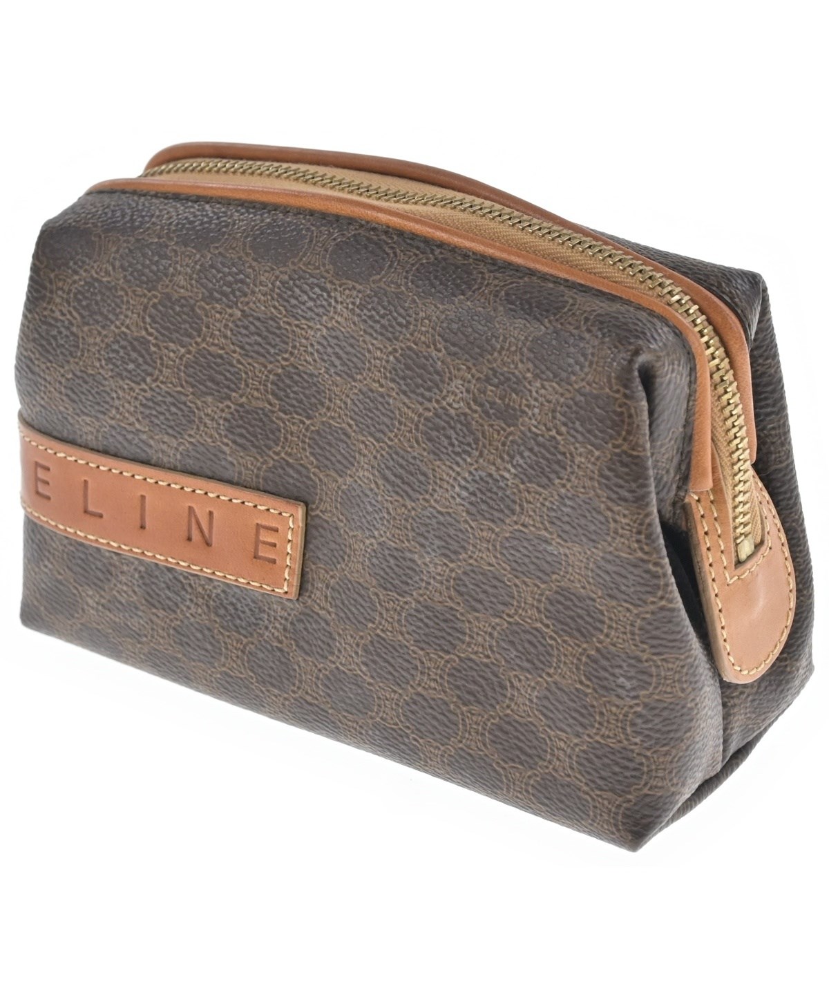 CELINE（セリーヌ）ポーチ 茶 サイズ:- レディース/2200635916167