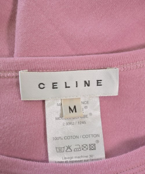 CELINE（セリーヌ）Tシャツ・カットソー ピンク サイズ:M レディース/2200636462052