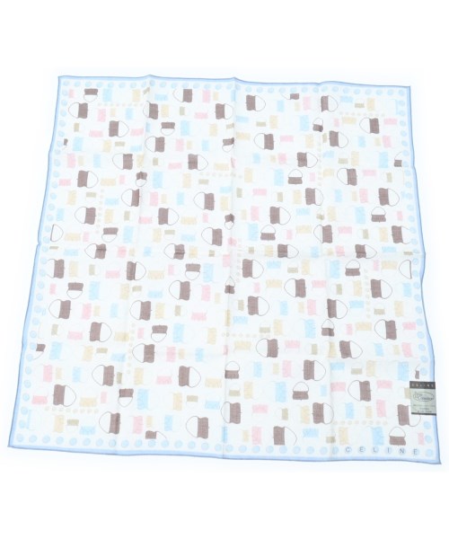 CELINE（セリーヌ）バンダナ・スカーフ 白 サイズ:- レディース/2200636110267