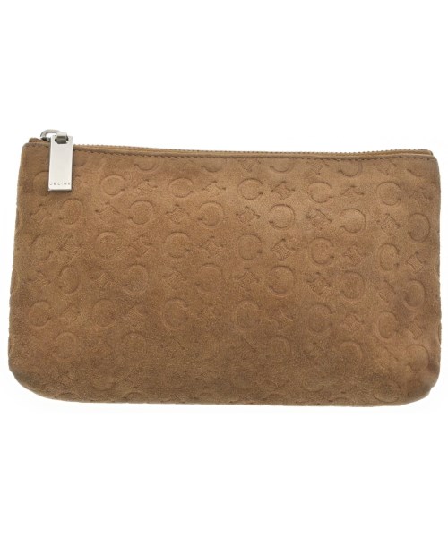 CELINE(セリーヌ)ポーチ 茶 サイズ:-/2200628003195