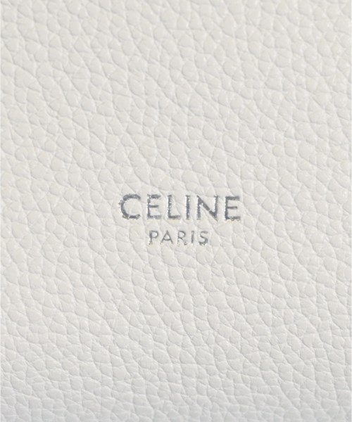 CELINE（セリーヌ）ショルダーバッグ 白 サイズ:スモ-ル レディース/2200638038019