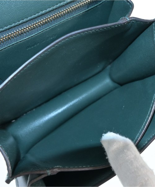 CELINE（セリーヌ）ショルダーバッグ 緑 サイズ:- レディース/2200642487025