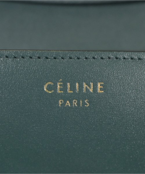 CELINE（セリーヌ）ショルダーバッグ 緑 サイズ:- レディース/2200642487025