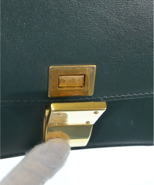 CELINE（セリーヌ）ショルダーバッグ 緑 サイズ:- レディース/2200642487025
