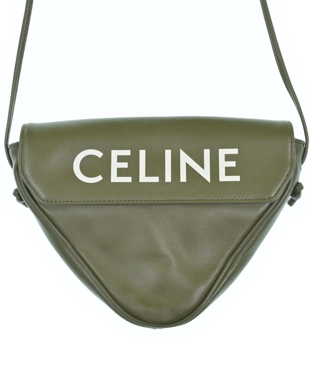 CELINE（セリーヌ）ショルダーバッグ 緑 サイズ:- レディース 