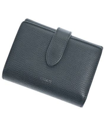 セリーヌ　財布　 コインケース CELINE【入手困難】CUIR TRIOMPHEキーリング付☆Coin&Cardケース