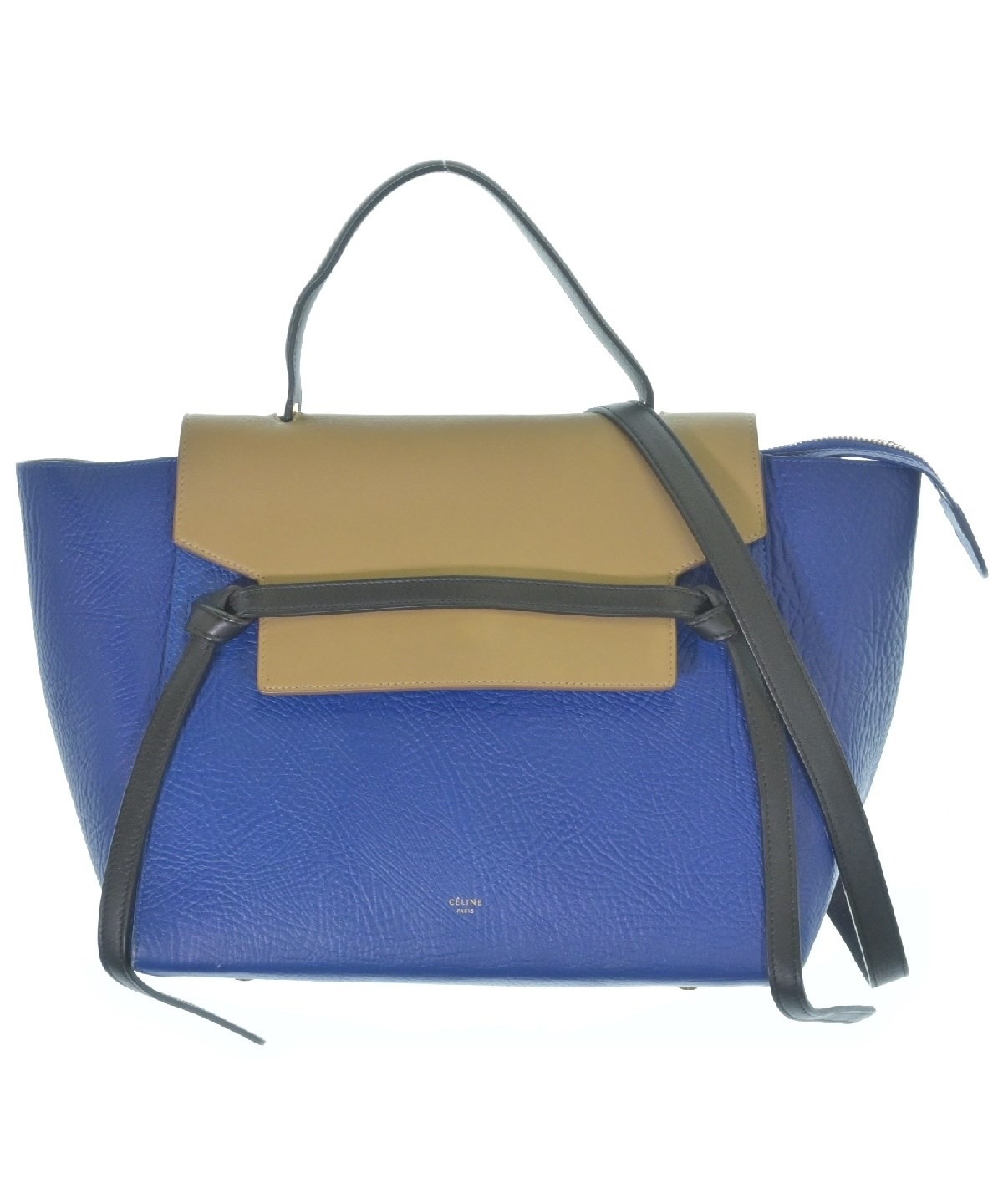CELINE（セリーヌ）ハンドバッグ 青 サイズ:- レディース