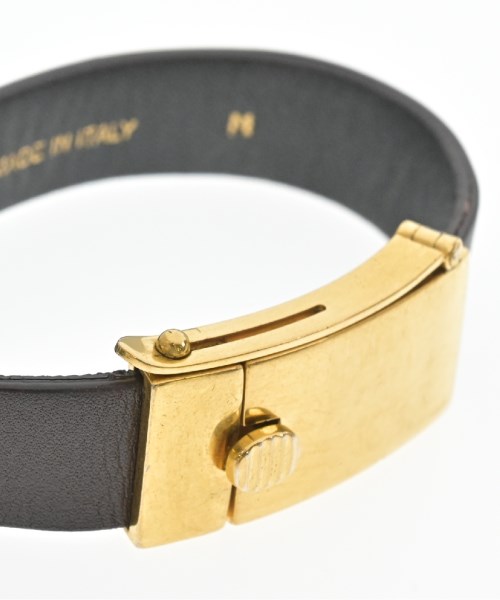 CELINE(セリーヌ)ブレスレット・バングル 茶 サイズ:M CELINE(セリーヌ)ブレスレット・バングル 茶 サイズ:M