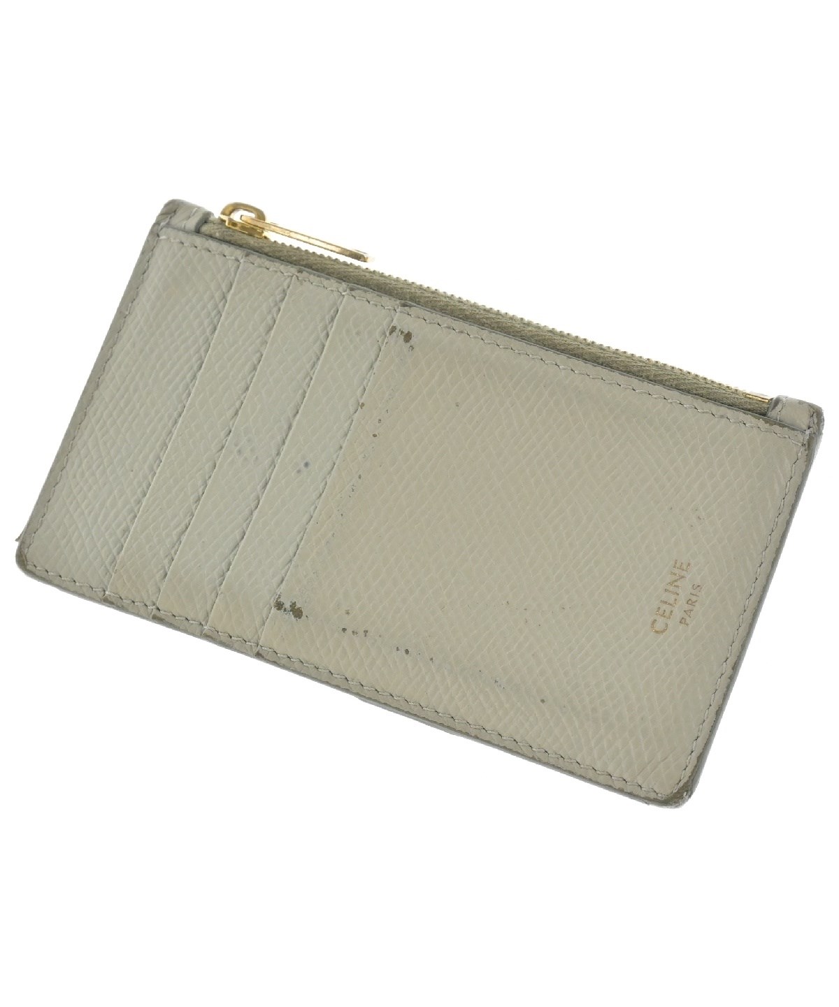 CELINE グレー カードケース CELINE（セリーヌ）カードケース グレー サイズ:- レディース