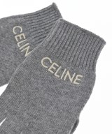 CELINE（セリーヌ）手袋 グレー サイズ:S レディース/2200622144023
