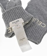CELINE（セリーヌ）手袋 グレー サイズ:S レディース/2200622144023