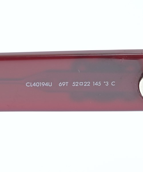 CELINE（セリーヌ）サングラス 赤 サイズ:- レディース/2200623073032