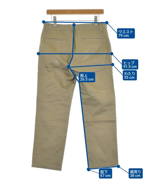 CELINE（セリーヌ）チノパン ベージュ サイズ:30(M位) メンズ/2200626264253