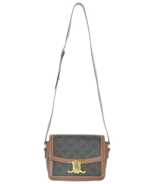 CELINE（セリーヌ）ショルダーバッグ 茶 サイズ:- レディース/2200626950132