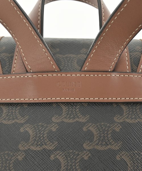 CELINE（セリーヌ）バックパック・リュック 茶 サイズ:- レディース/2200627237904