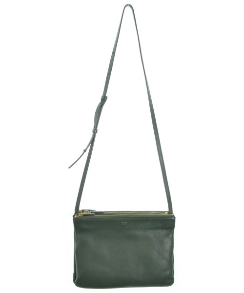 CELINE（セリーヌ）ショルダーバッグ 緑 サイズ:- レディース/2200627238109
