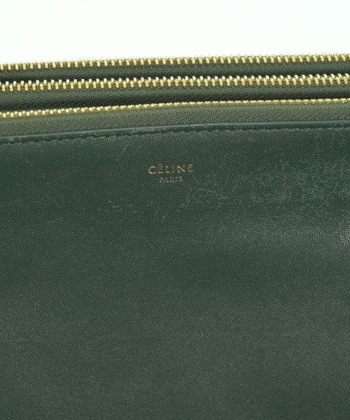 CELINE（セリーヌ）ショルダーバッグ 緑 サイズ:- レディース/2200627238109