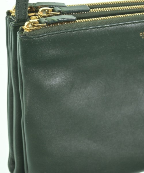 CELINE（セリーヌ）ショルダーバッグ 緑 サイズ:- レディース/2200627238109