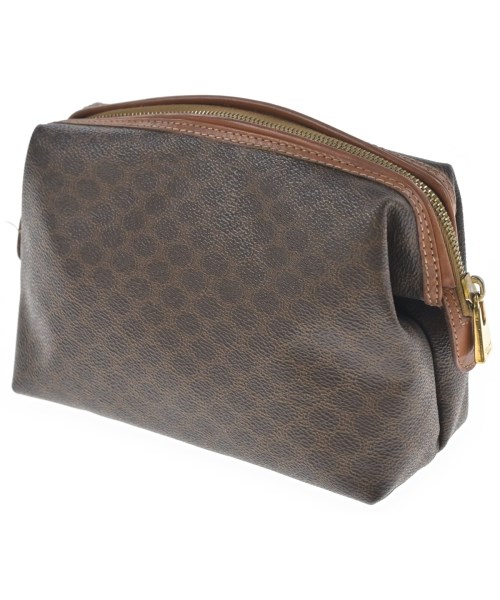 CELINE（セリーヌ）ポーチ 茶 サイズ:- レディース/2200627239069