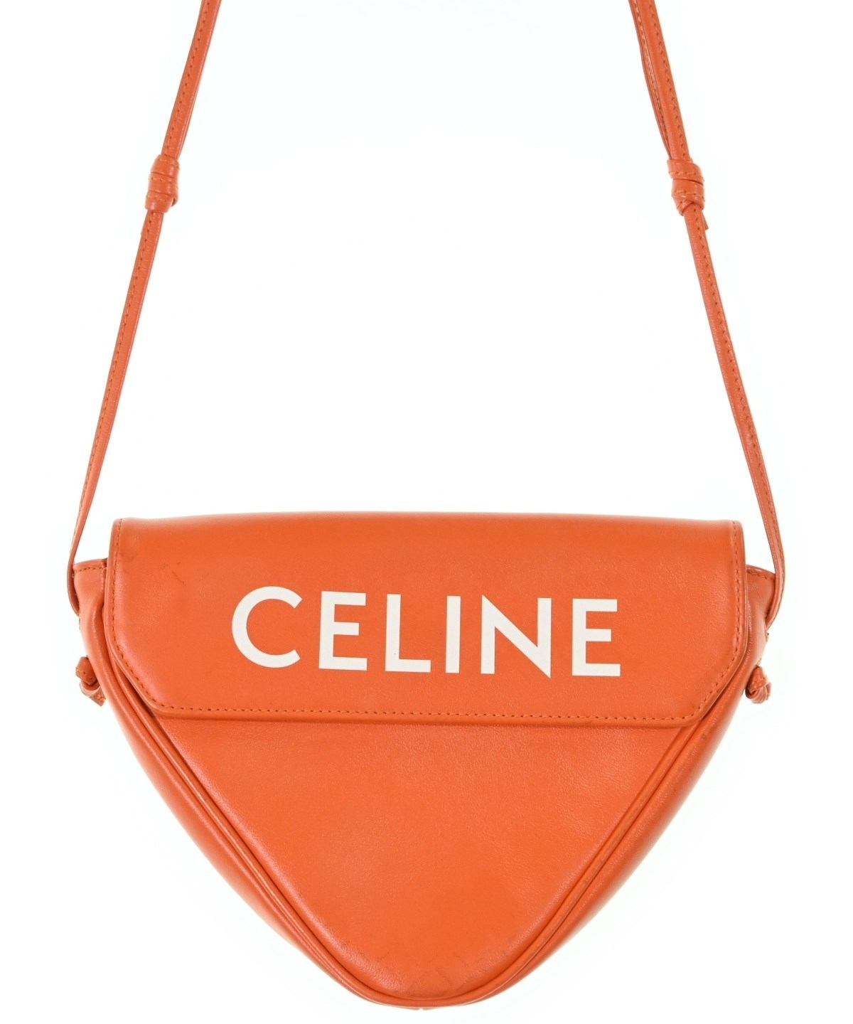 オールドセリーヌ CELINE オレンジ ハンドバッグ ショルダーバッグ オールドセリーヌ CELINE オレンジ ハンドバッグ ショルダーバッグ