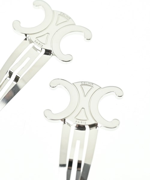 CELINE（セリーヌ）ヘアアクセサリー シルバー サイズ:- レディース/2200628213716