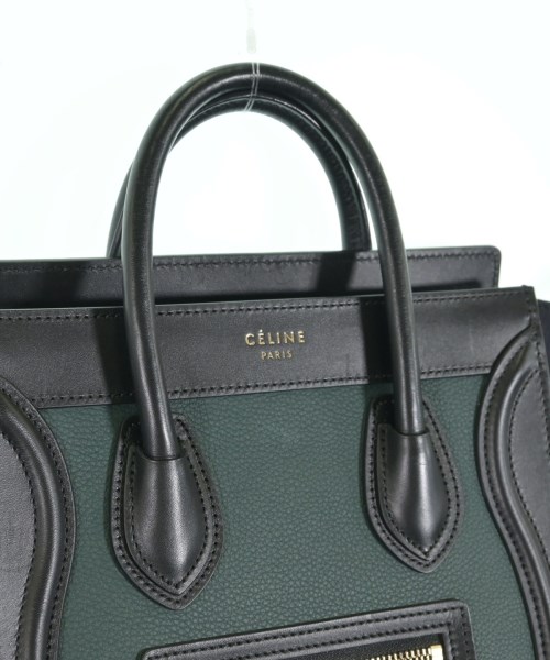 CELINE（セリーヌ）ハンドバッグ 緑 サイズ:- レディース/2200609812211