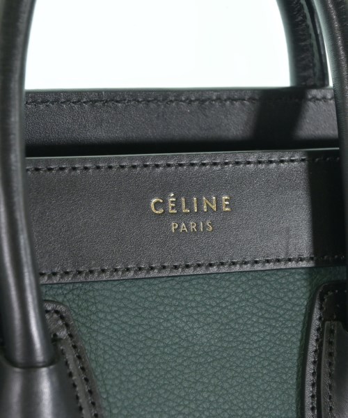 CELINE（セリーヌ）ハンドバッグ 緑 サイズ:- レディース/2200609812211