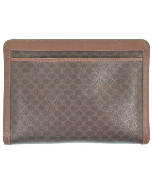 CELINE（セリーヌ）クラッチバッグ 茶 サイズ:- レディース/2200614245127