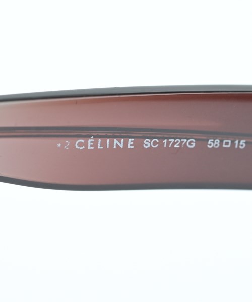 CELINE（セリーヌ）サングラス 茶 サイズ:- レディース/2200614852028