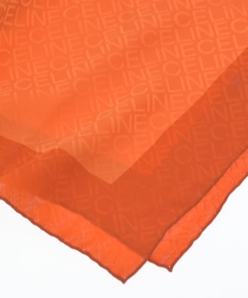 CELINE（セリーヌ）バンダナ・スカーフ オレンジ サイズ:- レディース/2200608208572