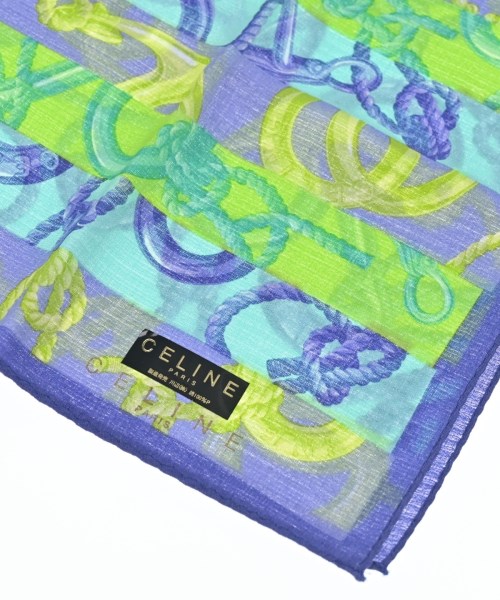 CELINE（セリーヌ）バンダナ・スカーフ 紫 サイズ:- レディース/2200616475201