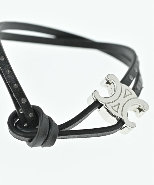 CELINE（セリーヌ）ブレスレット・バングル 黒 サイズ:- レディース/2200619975166