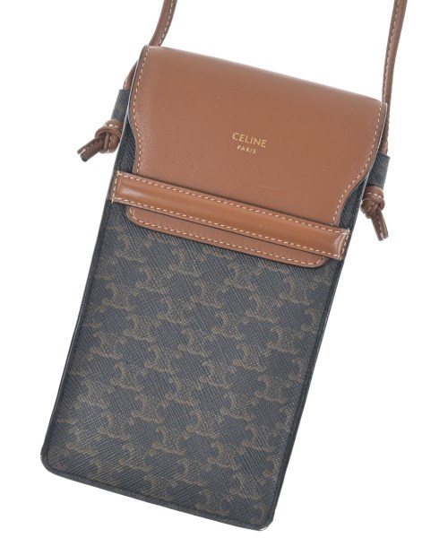 CELINE（セリーヌ）ポーチ 茶 サイズ:- レディース/2200608317021