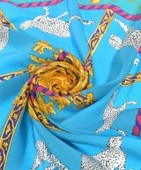 CELINE（セリーヌ）バンダナ・スカーフ 青 サイズ:- レディース/2200608326054